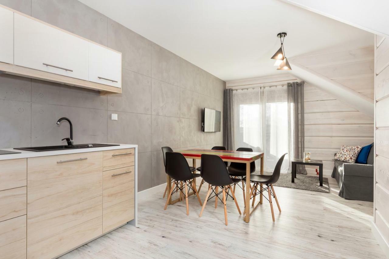 Przy Rozlewisku Apartman Sarbinowo Kültér fotó
