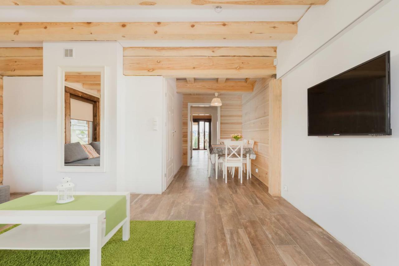 Przy Rozlewisku Apartman Sarbinowo Kültér fotó