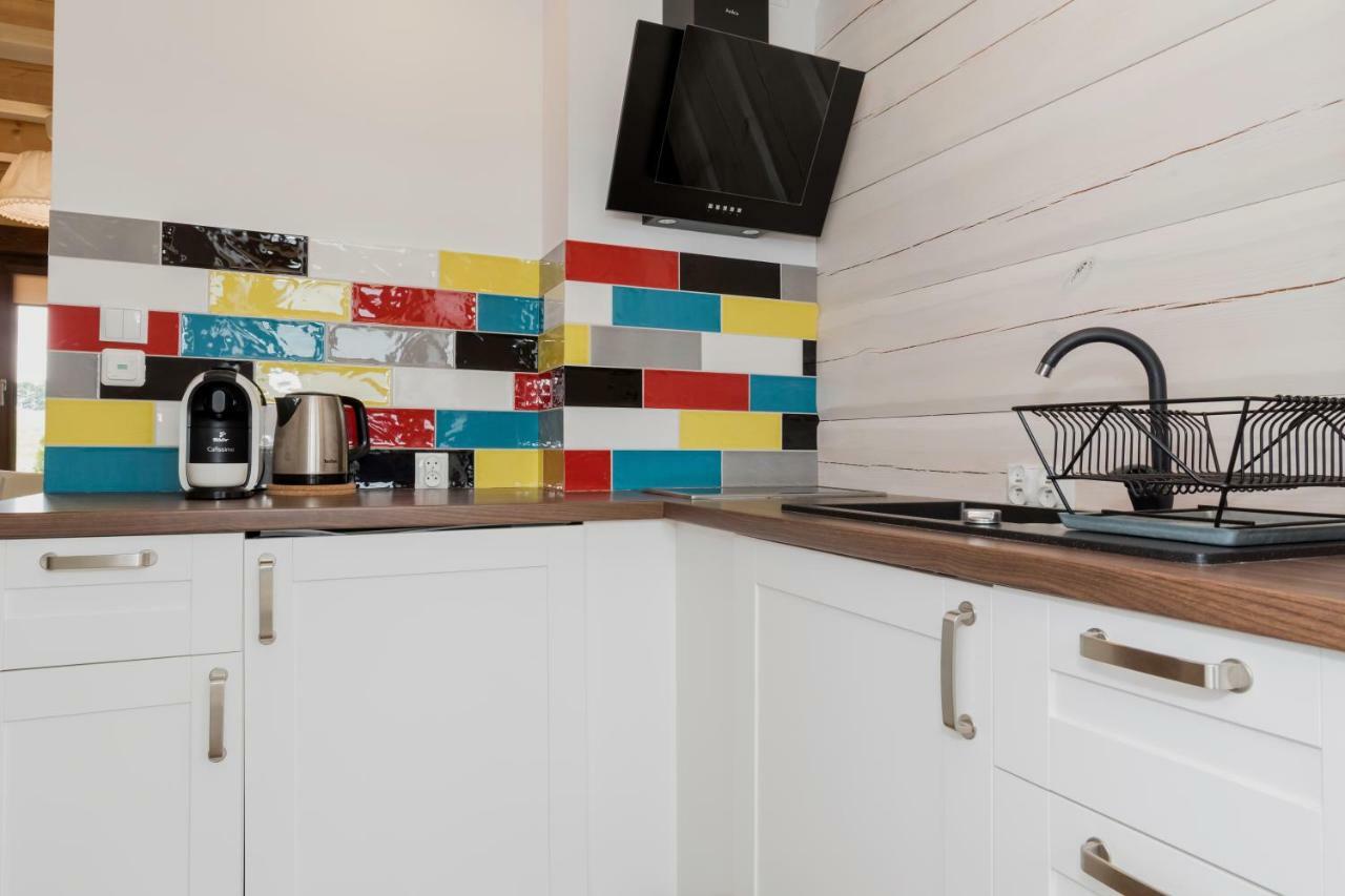 Przy Rozlewisku Apartman Sarbinowo Kültér fotó